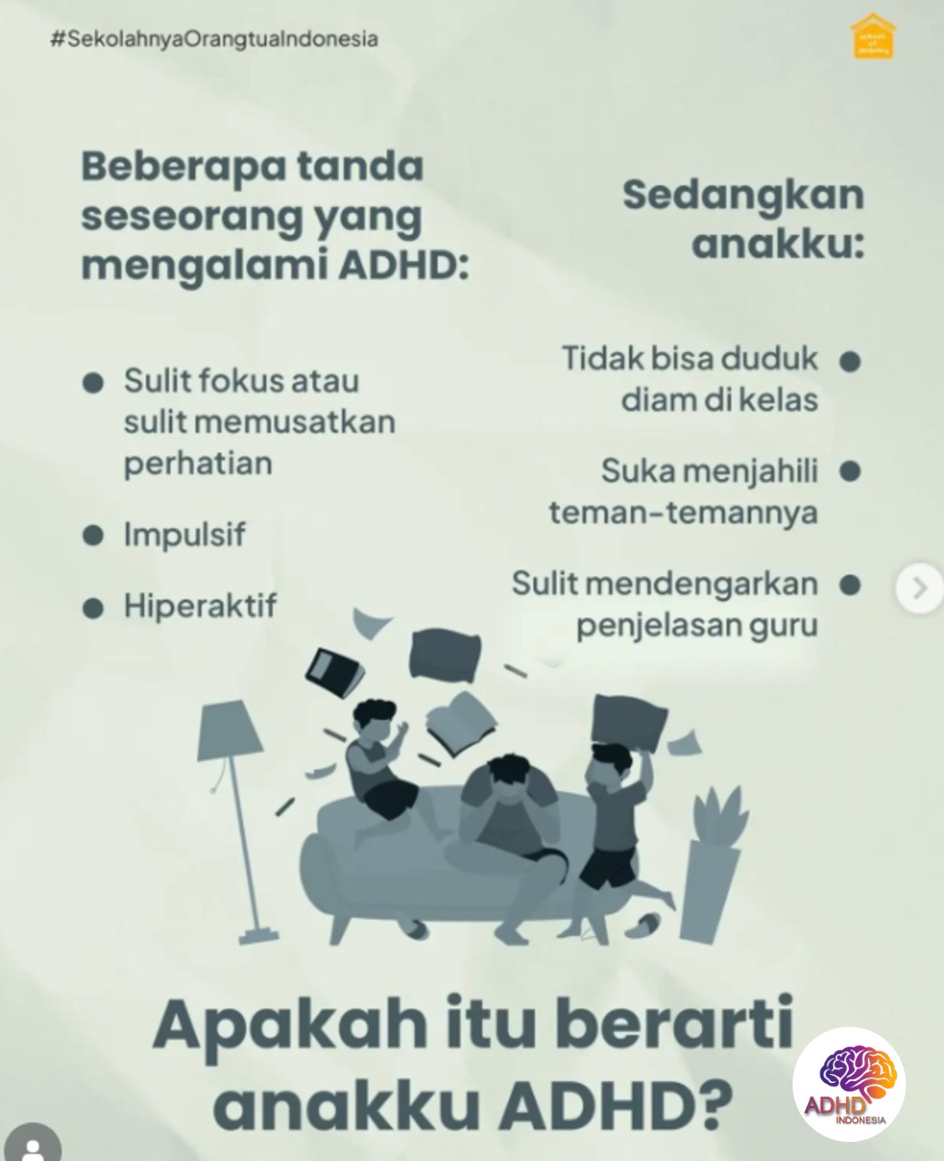 Ciri dan Gejala ADHD pada Anak Usia Dini di Kabupaten Sijunjung