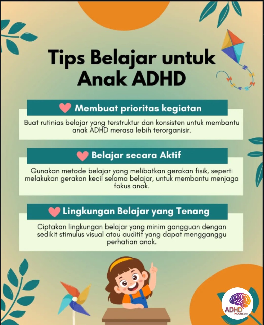 Strategi Belajar yang Cocok untuk Anak ADHD di Kabupaten Sijunjung